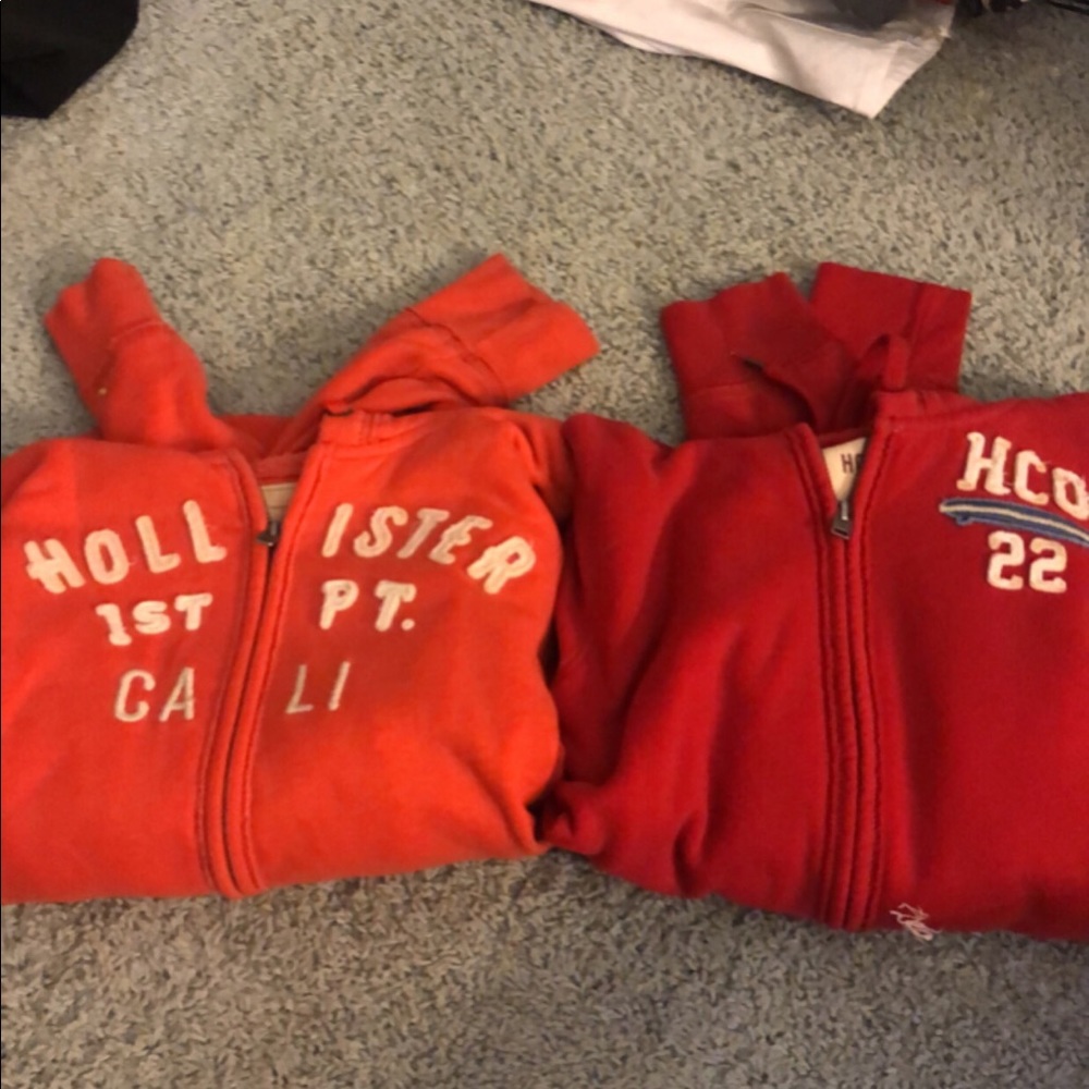 Two Hollister Sweatshirts